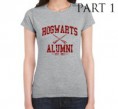 Part 1 Hogwarts Alumni Heather Grey Women T Shirt size S to 2XL tee